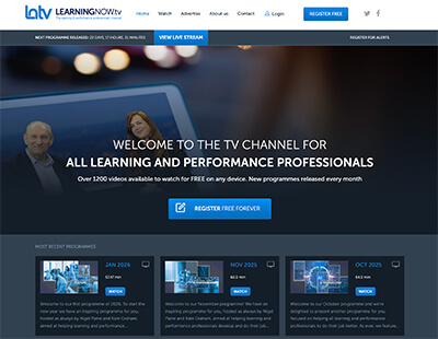 LNTV web design