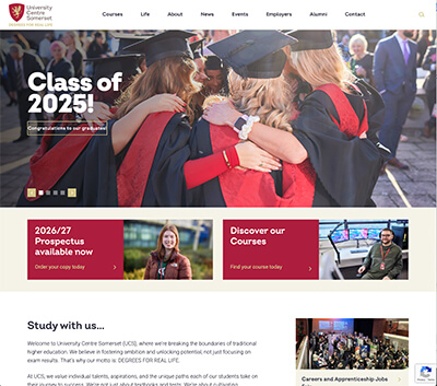 UCS web design