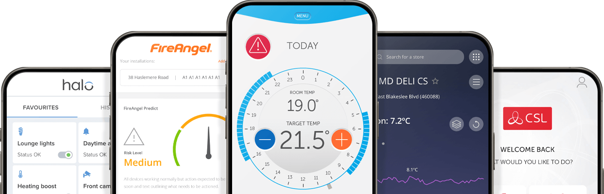 ui designs on smartphones