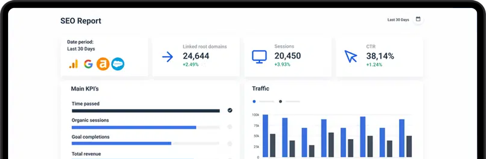 SEO Report example