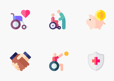 ajm icons used in website